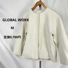 GLOBAL WORK グローバルワーク メルティノーカラーコート M