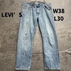 ダメージ リーバイス514 デニムパンツ ジーンズ W38 L30【7978