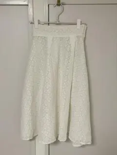 MAJESTIC LEGON レーススカート 膝丈