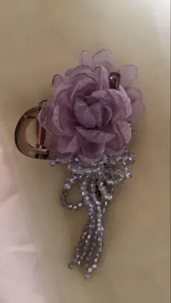 立体花ヘアクリップ リボン 蝶結び 髪留め 髪飾り韓国風