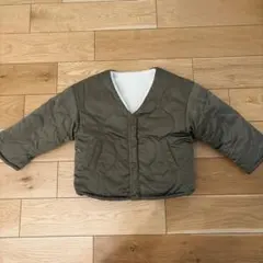 チャオパニックティピー キルティングボアリバーシブルジャケット 105