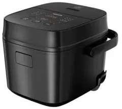 【ほぼ未使用】山善マイコン炊飯器 3合 AMRC-5M(B) ブラック 低温調理のサムネイル