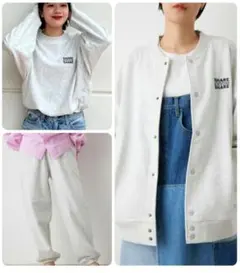 RODEO CROWNS WIDE BOWL　スウェット上下、ブルゾン三点セット