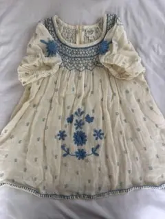 apolina 刺繍ワンピース 5-7y - メルカリ