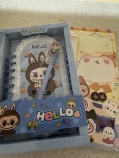 ラブブキャラクター ノートセット