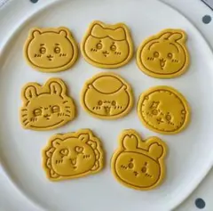新品 ちいかわ クッキー型 型抜き ハチワレ うさぎ モモンガ 古本屋 シーサー
