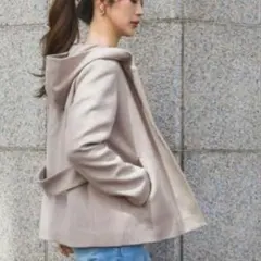 URBAN RESEARCH DOORS フード付き　ショートコート