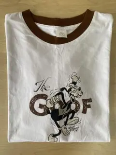 【Disney100周年記念】WEGO 別注 リンガーTシャツ グーフィー Lのサムネイル