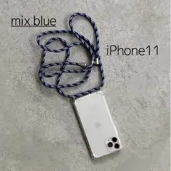 △ショルダー ストラップ ボディフォンケース 11 柄 青 韓国 海外