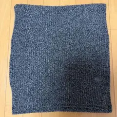 LACOSTE グレー リブ編み マフラー