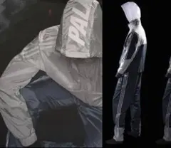 PALACE × adidas PACKABLE ジップパーカー ビッグサイズ