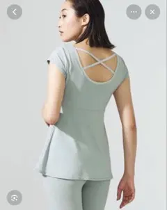 Chacott チャコット バランス トップス☆フレアスリーブカシュクール