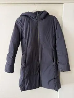 UNIQLO ダウンコート　ネイビー　S レディース
