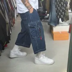 HOBO デニムショーツ　希少　ベルト付きのサムネイル