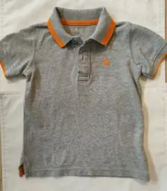 Baby GAP 100サイズ　男の子　半袖ポロシャツ キッズ　灰色　グレー