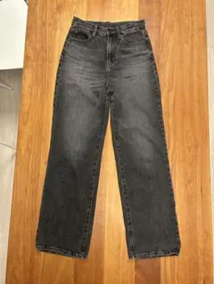 ハイウエストデニム　ジーンズ