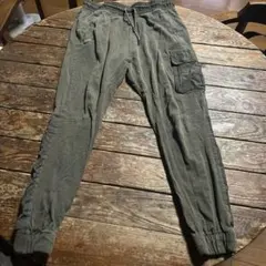 NIKE ナイキジョガージャージスウェットパンツ ウエストゴムカーキLサイズ