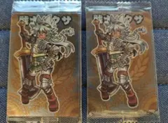 神羅万象チョコ 戦士イクサ 2枚セット