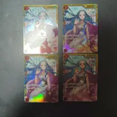 ワンピ　ネフェルタリ・ビビ　SEC　シークレット 4枚セット