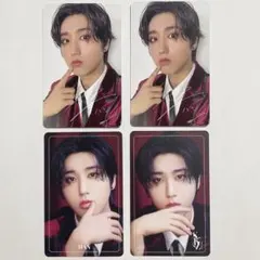 Stray Kids スキズ ハン クリスマス 購入特典 両面トレカ 4枚セット