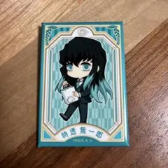 鬼滅の刃　時透無一郎　スクエア缶バッジ