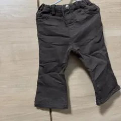 BREEZE フレアパンツ ブラウン 90