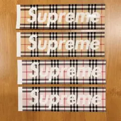 2025年最新】supreme ステッカー バーバリーの人気アイテム