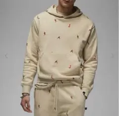 NIKE JORDAN AIR ジャンプマンホリデープリントパーカー