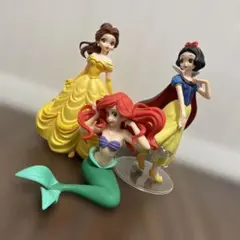 ディズニープリンセス フィギュア ベル アリエル 白雪姫 ラプンツェル