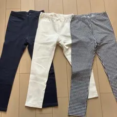 ユニクロ　レギンス120cm 3点セット