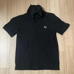フレッドペリー 黒ポロシャツ M3N