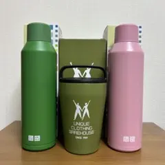 ユニクロ ノベルティ ステンレスボトル タンブラー セット