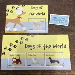 ⭐︎海外 外国切手 ＊リベリア 2012 犬