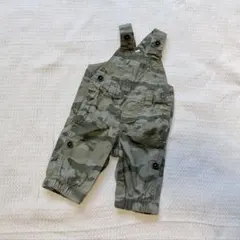 美品　《 OLDNAVY 》 ベビー服　60サイズ　オーバーオール　迷彩