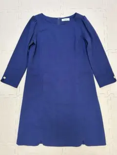 OFUON オフオン　ネイビー　ワンピース