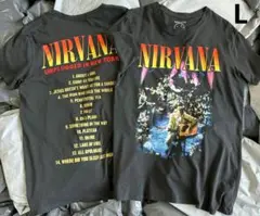 公式 ニルヴァーナ アンプラグド・ニューヨーク 半袖 Tシャツ L