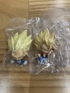 ドラゴンボール 超戦士フィギュア9 ゴジータ 超サイヤ人3ベジータ（ミニ）セット