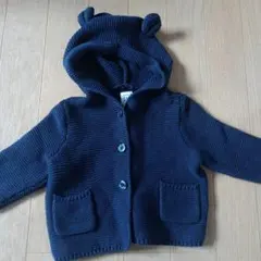 baby GAP ネイビー カーディガン 3-6ヶ月