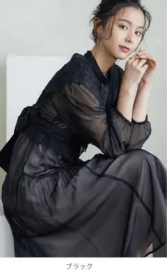 ドリードール❤️大人可愛い　吊りあり　希少Sサイズビスチェ付きシアーワンピース