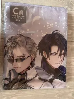 ▷刀剣乱舞 みんなのくじ C賞 山鳥毛・日光一文字 ビッグバスタオル