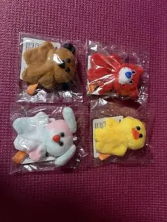 mojojojo きゃらぱぺ mini ぬいぐるみ 4種セット