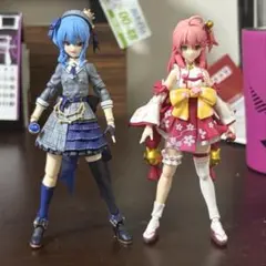 figma ホロライブ さくらみこ 星街すいせい セット 特典付き(不備あり)