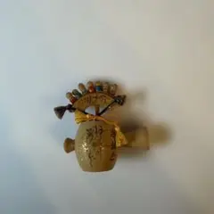 郷土玩具 民芸品 宝船 七福神 木製 置物 昭和レトロ