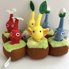 【お買い得セット‼︎】ピクミン　引っこ抜き ぬいぐるみ マスコット 6個
