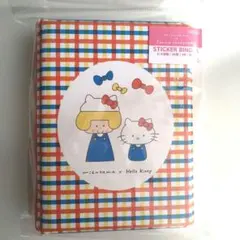 限定　mizutama × Hello Kitty シールバインダー