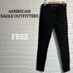 AMERICAN EAGLE OUTFITTERS【FREE】スキニーブラック