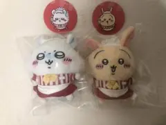 ちいかわ　レストランホール担当なマスコット　うさぎ　モモンガ　2点セット