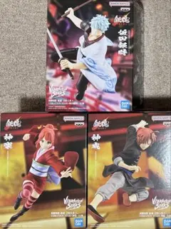 こ*イ様 フィギュア3点セット 坂田銀時　神楽　神威　劇場版　銀魂　吉原大炎上