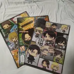 進撃の巨人クリアファイル(非売品含む)