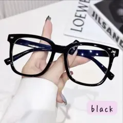 伊達メガネ 黒縁 ファッション 韓国 ゴールド レディース 小顔 通学 メガネ